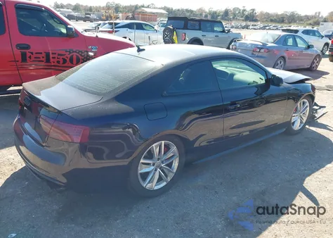 2014 Audi S5 3.0T Premium Plus from USA, damaged, VIN WAUGGAFR2EA013403